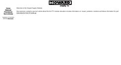 Desktop Screenshot of howardsupply.com